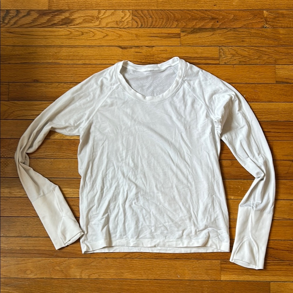 Lululemon Switftly Tech Long Sleeve Shirt Waist Length - Size 10
